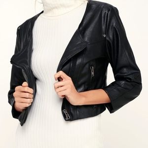 Lulus Leather Coat!